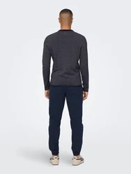 ONLY & SONS Strickpullover ONSNIGUEL REG 12 STRIPE CREW KNIT 