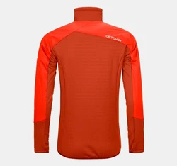 Ortovox Outdoorjacke WESTALPEN SWISSWOOL HYBR JKT Orange/Dunkelrot/Rot