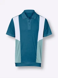 Sieh an! T-Shirt Poloshirt Türkis/Blau