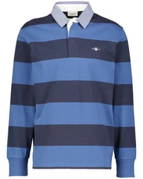 Poloshirt Herren Poloshirt CHAMBRAY HEAVY RUGGER (1-tlg)