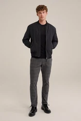 WE Fashion Hybridjacke Schwarz/Dunkelgrau/Dunkelblau
