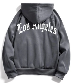RMK Kapuzenpullover Hoodie Langarmshirt Los Angeles Dunkelgrau/Grau/Hellgrau/Dunkelblau RMK Kapuzenpullover Hoodie Langarmshirt Los Angeles Dunkelgrau/Grau/Hellgrau/Dunkelblau