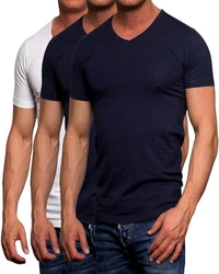Jack & Jones T-Shirt Spar Set (3er-Pack) Unifarben Unifarben