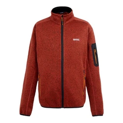 Regatta Fleecejacke Newhill Orange/Braun