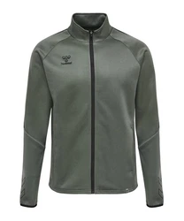 hummel Sweatjacke Cima Zip-Jacke (F7026) Dunkelgrün