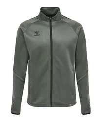hummel Sweatjacke Cima Zip-Jacke (F7026) Dunkelgrün