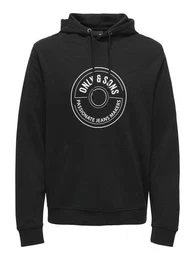 Hoodie - Sweatshirt - ONSLAMER REG INTERLOCK SWEAT HOODIE