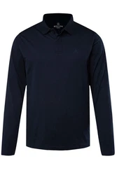 Boston Park Poloshirt Langarm Dunkelblau/Blau