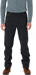 VAUDE Funktionshose Elope Softshell Pants Schwarz/Dunkelgrau/Dunkelblau/Blau