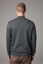 Next Bomberjacke Premium Dunkelgrau/Hellgrau/Grau/Dunkelblau