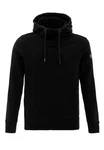RedBridge Hoodie mit Kängurutasche hoher Kragen Schwarz