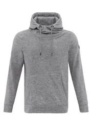 Hoodie Hoodie mit Kngurutasche Grau XL hoher Kragen