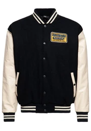 Winterjacke Pickup (1-St) mit Lederrmel