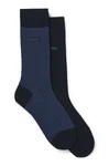 BOSS Socken 2P RS Minipattern CC Dunkelblau