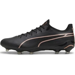 PUMA King Ultimate FG/AG Fußballschuh Rosa/Gold/Grau/Rot/Schwarz