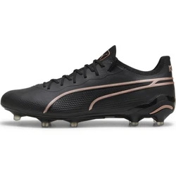 PUMA King Ultimate FG/AG Fußballschuh Rosa/Gold/Grau/Rot/Schwarz
