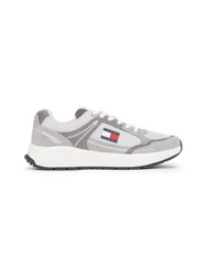 Tommy Jeans TJM RUNNER MIX MATERIAL Keilsneaker Grau/Hellgrau