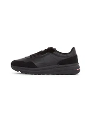 Tommy Hilfiger FASTON LTH MIX Keilsneaker Schwarz