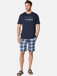 Babista Shorty ANGEFIZZI (Set, 2 tlg) blau/dunkelblau