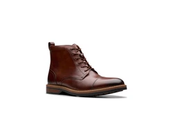 Clarks Aldwin Cap Stiefel Braun/Rot