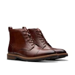 Clarks Aldwin Cap Stiefel Braun/Rot