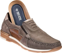 Franco Bettoni Mokassin Grau/Braun/Beige/Khaki