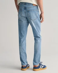 Gant Slim-fit-Jeans SLIM GANT JEANS Blau/Hellblau