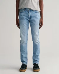 Gant Slim-fit-Jeans SLIM GANT JEANS Blau/Hellblau