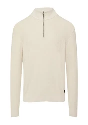 s.Oliver Strickpullover Troyer offwhite