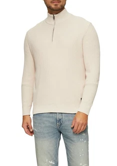 s.Oliver Strickpullover Troyer offwhite s.Oliver Strickpullover Troyer offwhite