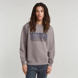 G-STAR Sweatshirt Stacked Old Skool Logo R