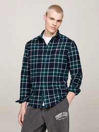 Langarmhemd TJM REG CHECK FLANNEL SHIRT EXT