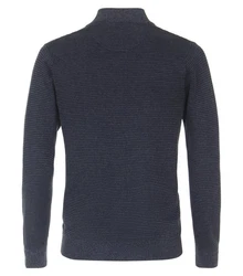 CASAMODA Strickjacke uni Dunkelblau/Blau