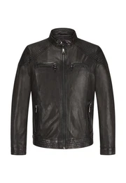 Lederjacke - Hochwertige Lederjacke - Echt Lederjacke - Lammlederjacke -MSParker