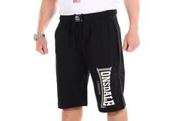 Lonsdale Shorts Logo Jam Grün/Rot/Schwarz/Dunkelblau