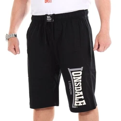 Lonsdale Shorts Logo Jam Grün/Rot/Schwarz/Dunkelblau