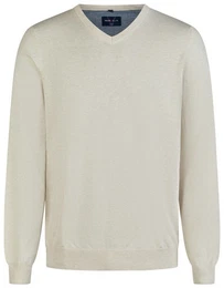 V-Ausschnitt-Pullover