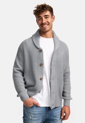 Indicode Sweatjacke INBrandox Grau/Hellgrau