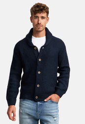 Indicode Sweatjacke INBrandox Hellblau/Dunkelblau/Blau