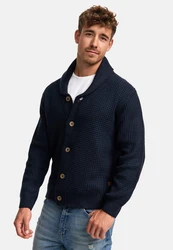 Indicode Sweatjacke INBrandox Hellblau/Dunkelblau/Blau