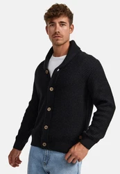 Indicode Sweatjacke INBrandox Schwarz/Dunkelgrau