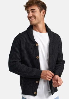 Indicode Sweatjacke INBrandox Schwarz/Dunkelgrau