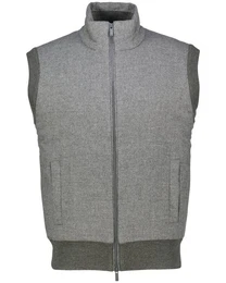 Strickjacke Herren Steppweste P EFLANOLO (1-tlg)