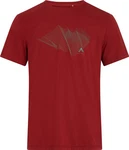 McKINLEY Kurzarmshirt Hemo II ROT DUNKEL/NEUTRAL OLIVE/METALLIC SILBER