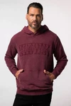 JP1880 Sweatshirt Hoodie Sweat Vintage Look Badges Lila/Dunkelrot/Rosa/Bordeaux