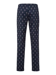 Hanro Pyjamahose Night & Day Dunkelblau/Blau/Hellblau