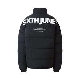Steppjacke Logo-Print