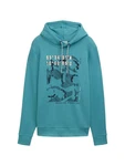 TOM TAILOR Sweatshirt Basic Hoodie mit Print Regular Fit 