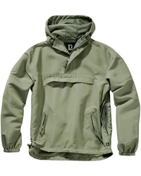 Brandit Kurzjacke Summer Windbreaker Dunkelgrün/Khaki/Grün