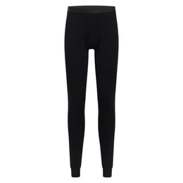 Lange Unterhose BL BOTTOM long MERINO 200 black